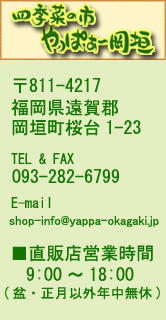 ショップインフォメーション